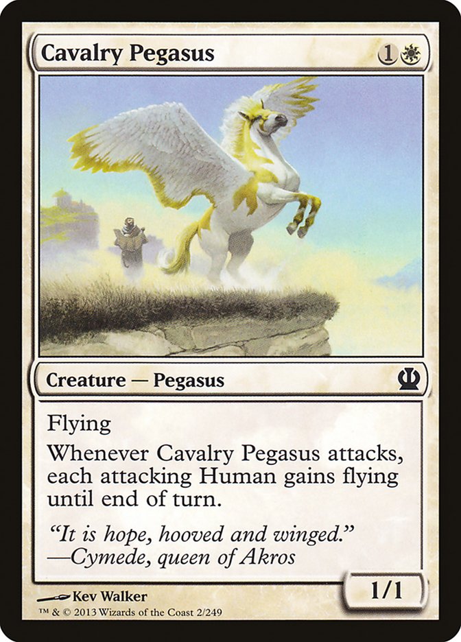 Cavalry Pegasus [Theros] | The Gaming Verse