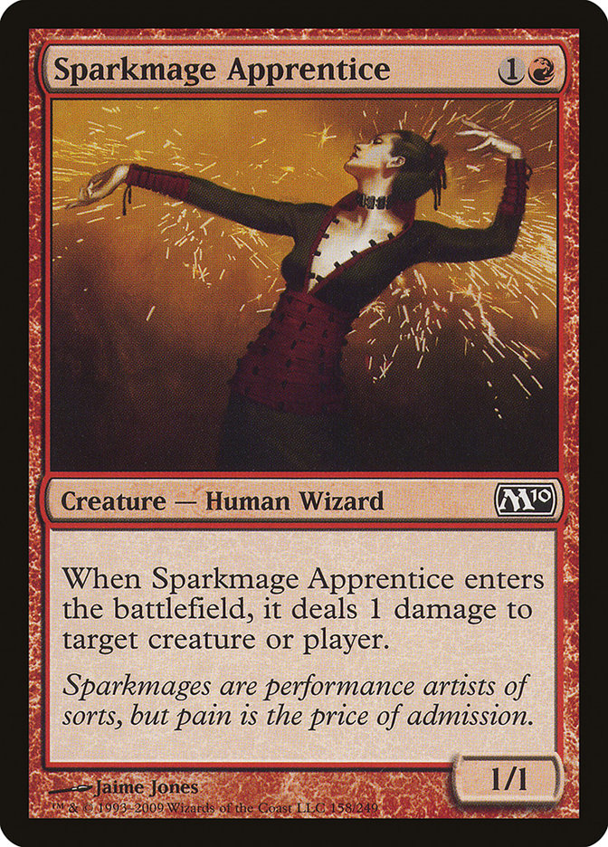 Sparkmage Apprentice [Magic 2010] | The Gaming Verse