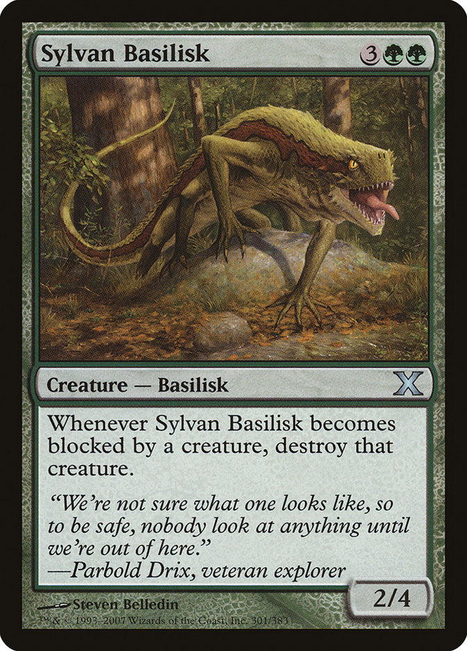 Sylvan Basilisk [Tenth Edition] | The Gaming Verse