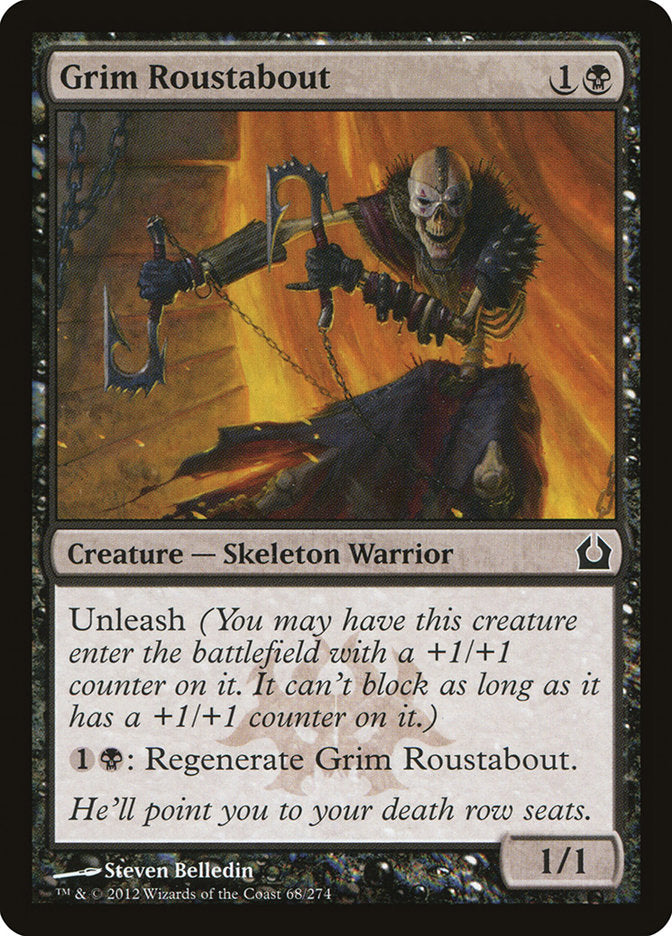 Grim Roustabout [Return to Ravnica] | The Gaming Verse