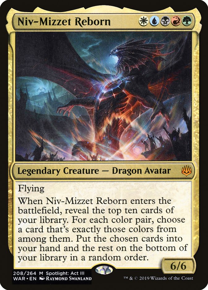 Niv-Mizzet Reborn [War of the Spark] | The Gaming Verse