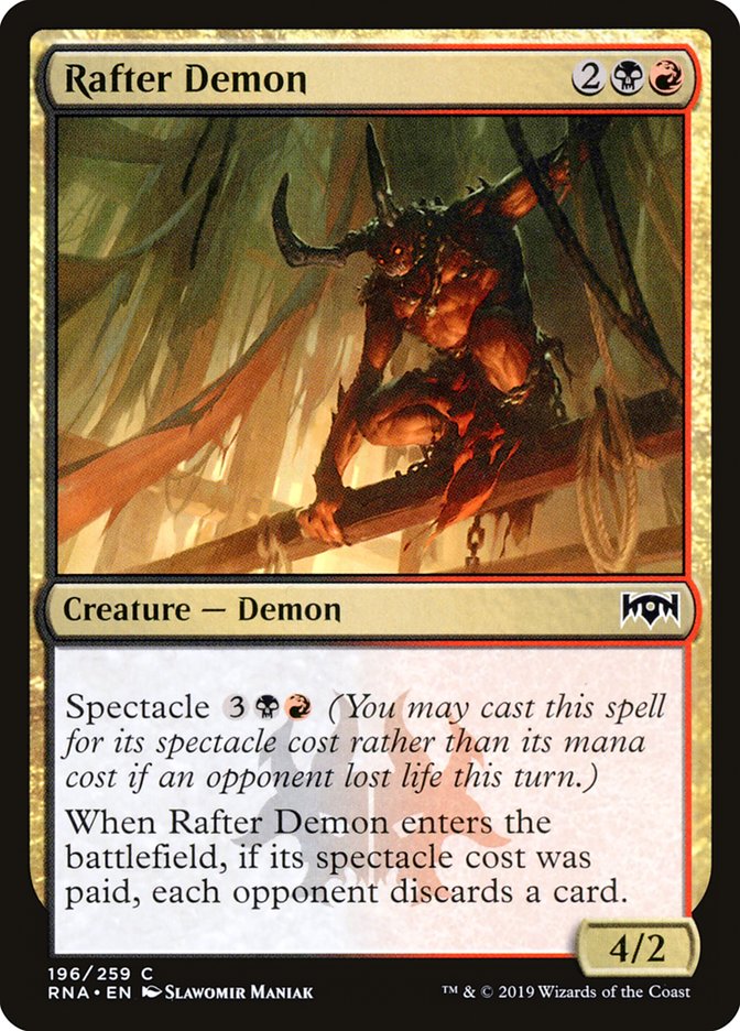 Rafter Demon [Ravnica Allegiance] | The Gaming Verse