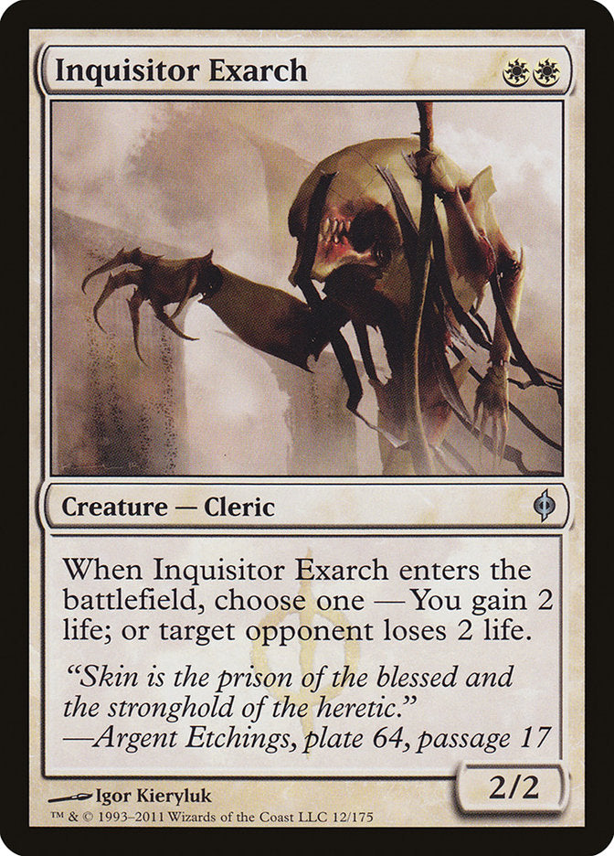 Inquisitor Exarch [New Phyrexia] | The Gaming Verse