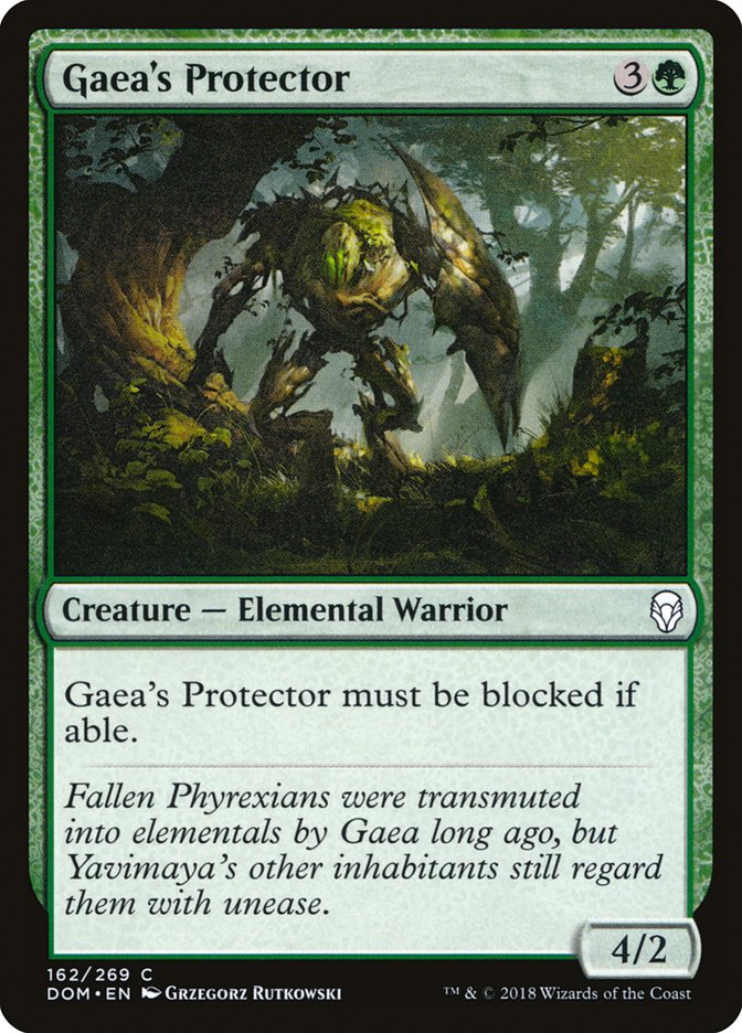 Gaea's Protector [Dominaria] | The Gaming Verse