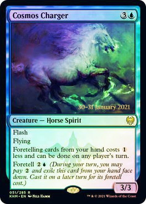 Cosmos Charger  [Kaldheim Prerelease Promos] | The Gaming Verse