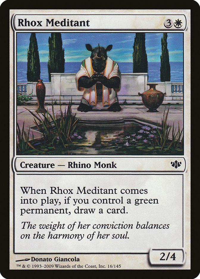 Rhox Meditant [Conflux] | The Gaming Verse