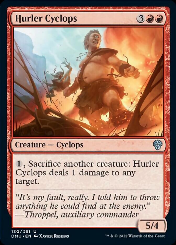 Hurler Cyclops [Dominaria United] | The Gaming Verse