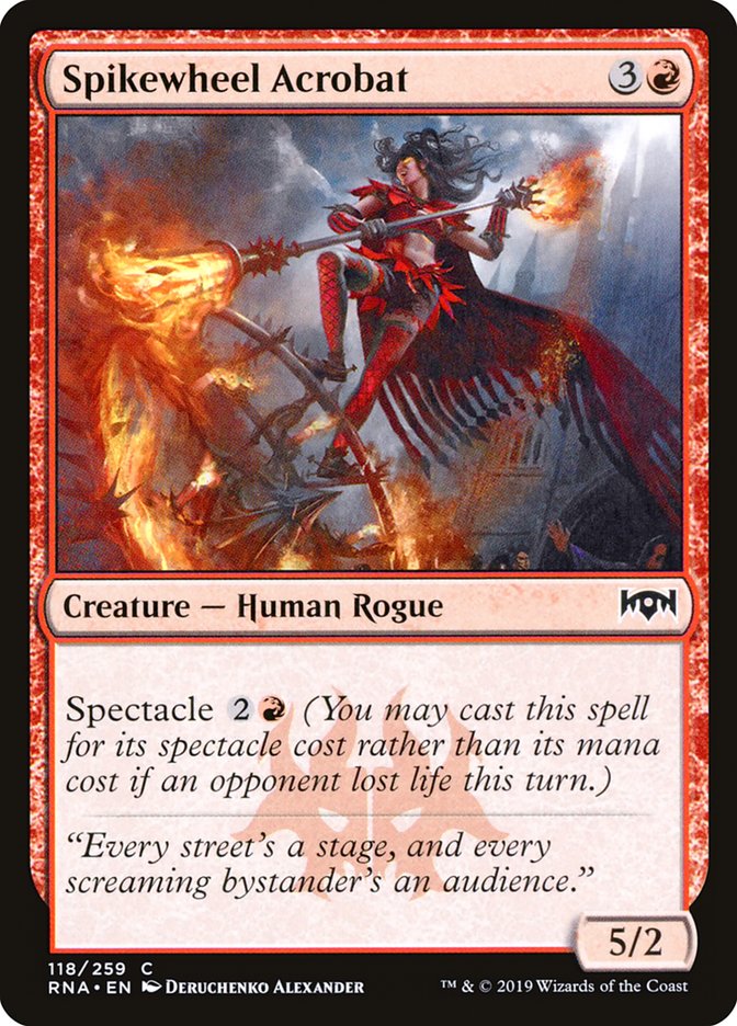 Spikewheel Acrobat [Ravnica Allegiance] | The Gaming Verse