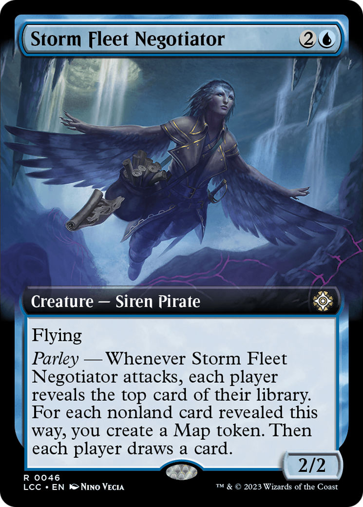 Storm Fleet Negotiator (Extended Art) [The Lost Caverns of Ixalan Commander] | The Gaming Verse