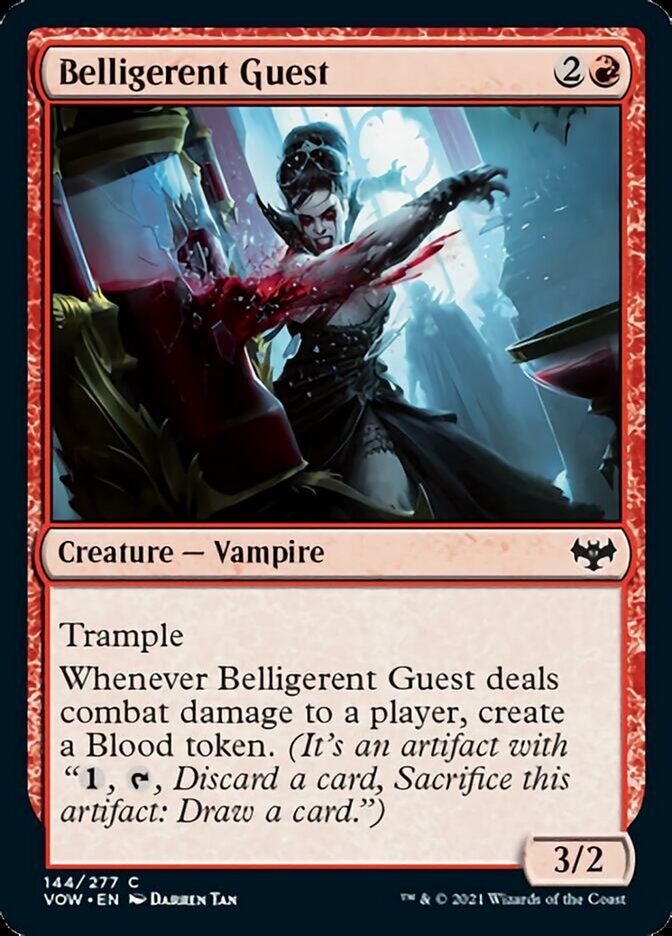 Belligerent Guest [Innistrad: Crimson Vow] | The Gaming Verse