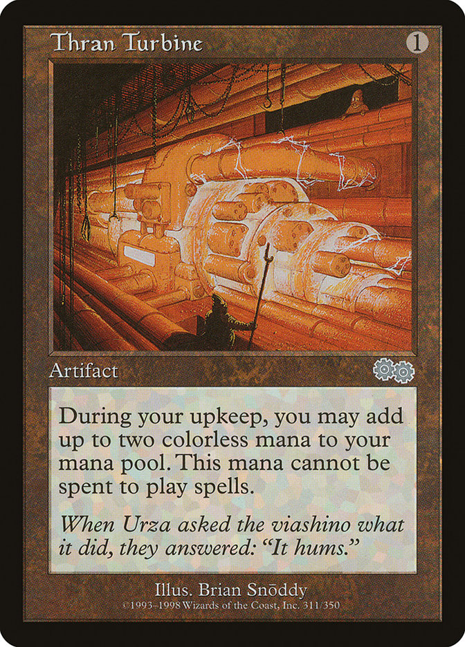 Thran Turbine [Urza's Saga] | The Gaming Verse