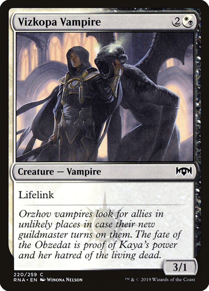 Vizkopa Vampire [Ravnica Allegiance] | The Gaming Verse