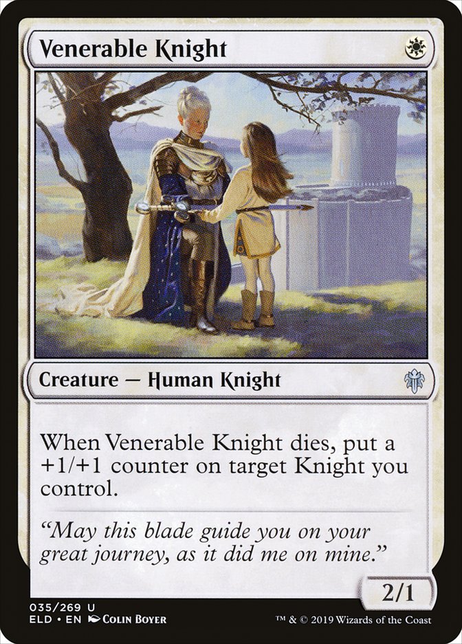 Venerable Knight [Throne of Eldraine] | The Gaming Verse