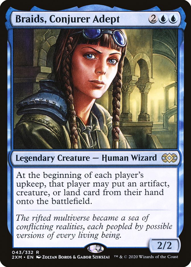 Braids, Conjurer Adept [Double Masters] | The Gaming Verse