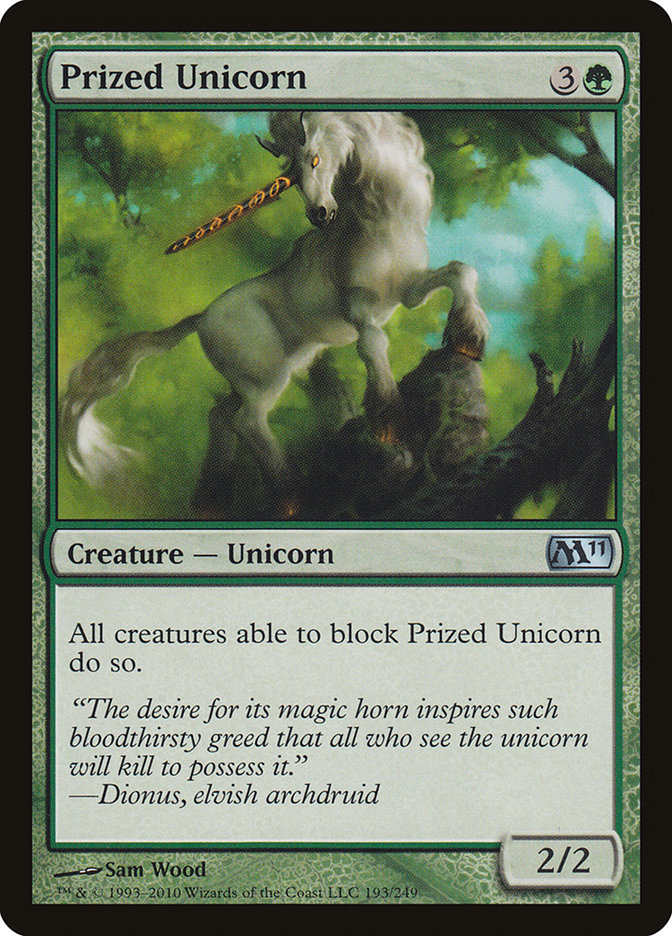 Prized Unicorn [Magic 2011] | The Gaming Verse