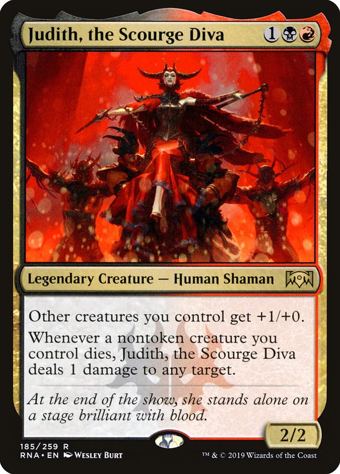 Judith, the Scourge Diva [Ravnica Allegiance] | The Gaming Verse