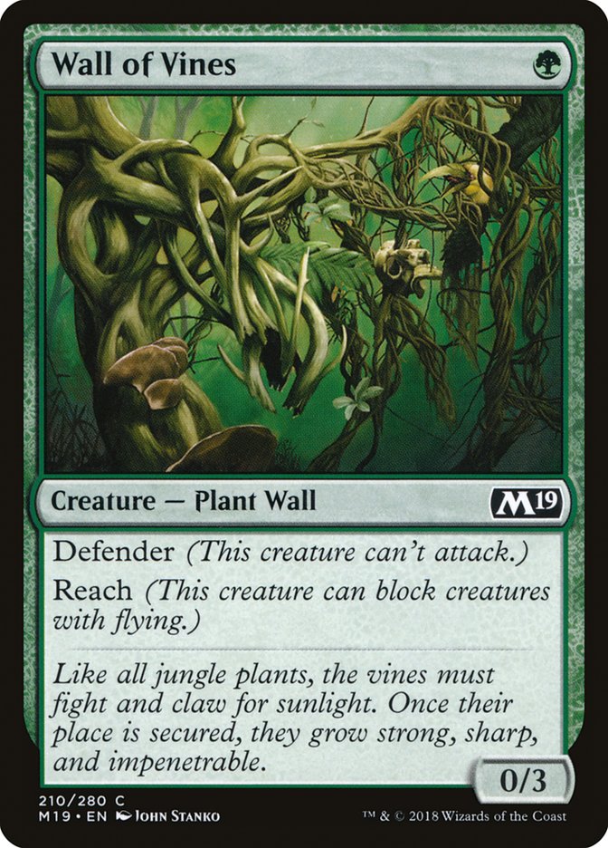 Wall of Vines [Core Set 2019] | The Gaming Verse