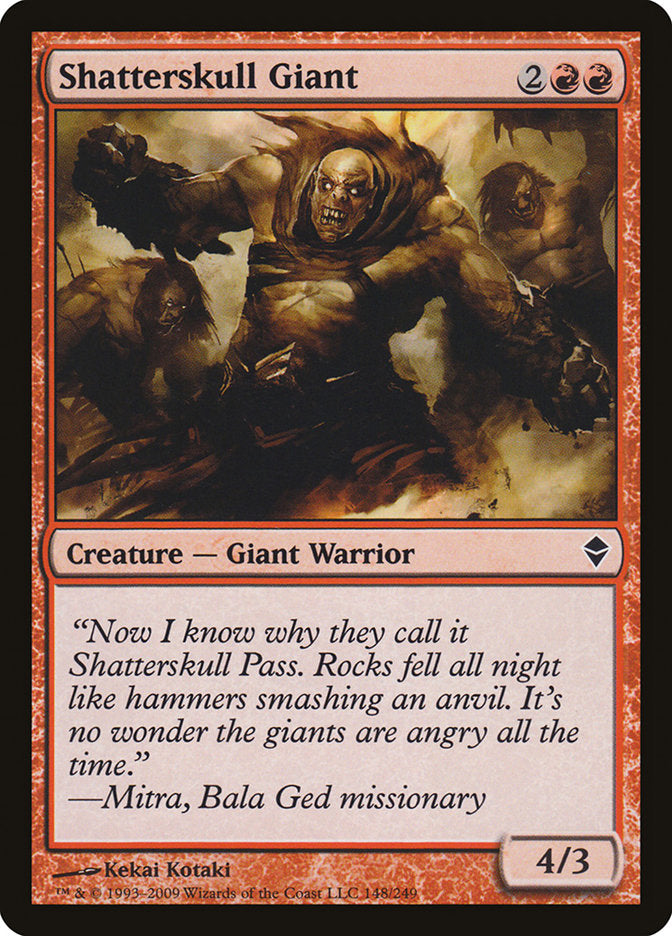 Shatterskull Giant [Zendikar] | The Gaming Verse