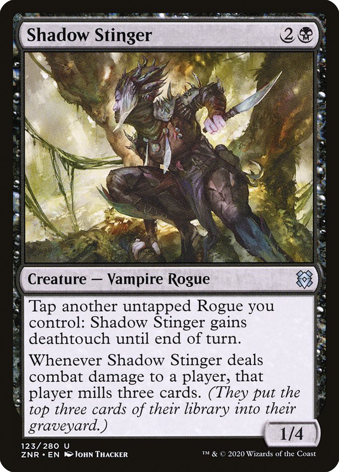 Shadow Stinger [Zendikar Rising] | The Gaming Verse