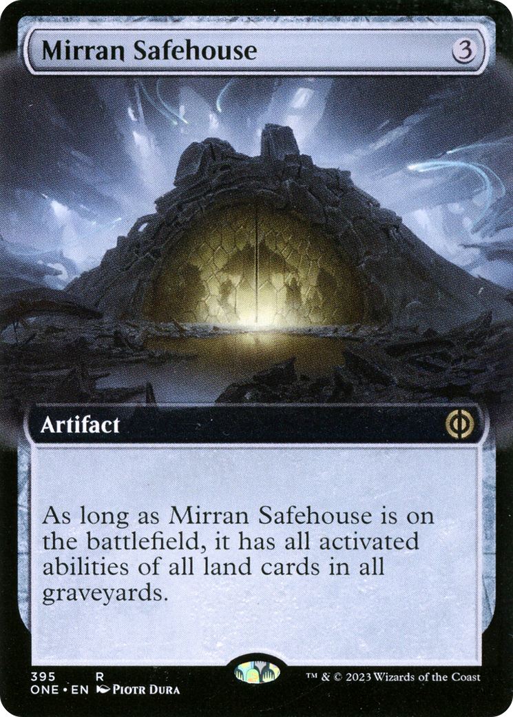 Mirran Safehouse (Extended Art) [Phyrexia: All Will Be One] | The Gaming Verse