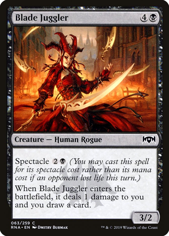 Blade Juggler [Ravnica Allegiance] | The Gaming Verse