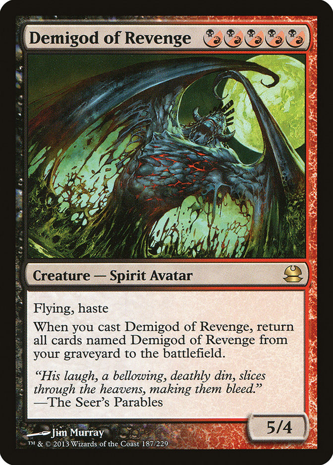 Demigod of Revenge [Modern Masters] | The Gaming Verse