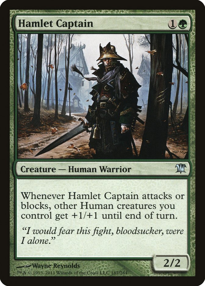 Hamlet Captain [Innistrad] | The Gaming Verse