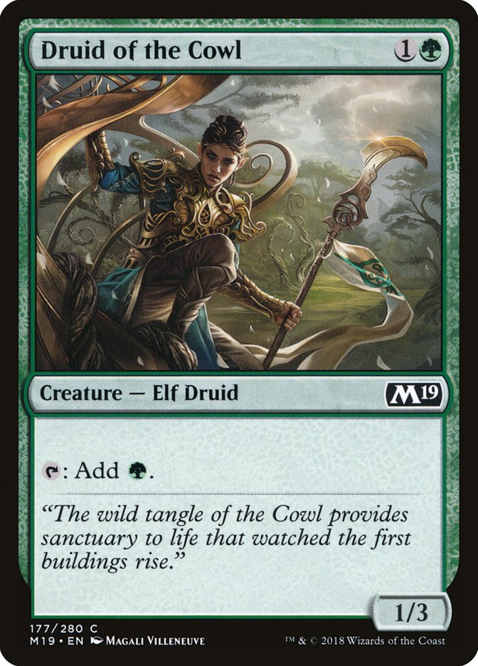 Druid of the Cowl [Core Set 2019] | The Gaming Verse