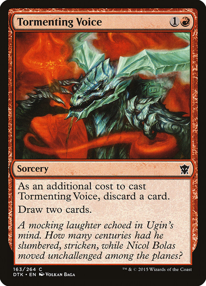 Tormenting Voice [Dragons of Tarkir] | The Gaming Verse