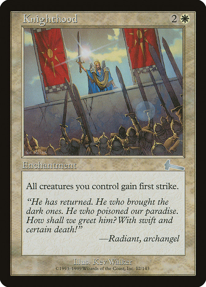 Knighthood [Urza's Legacy] | The Gaming Verse