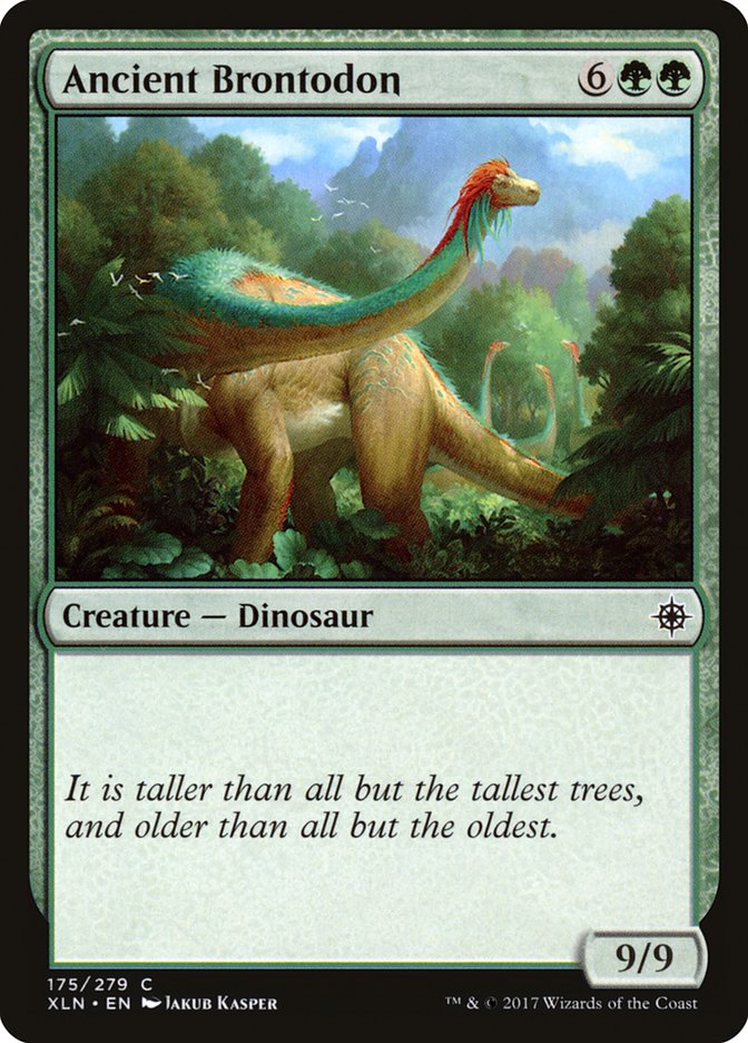 Ancient Brontodon [Ixalan] | The Gaming Verse