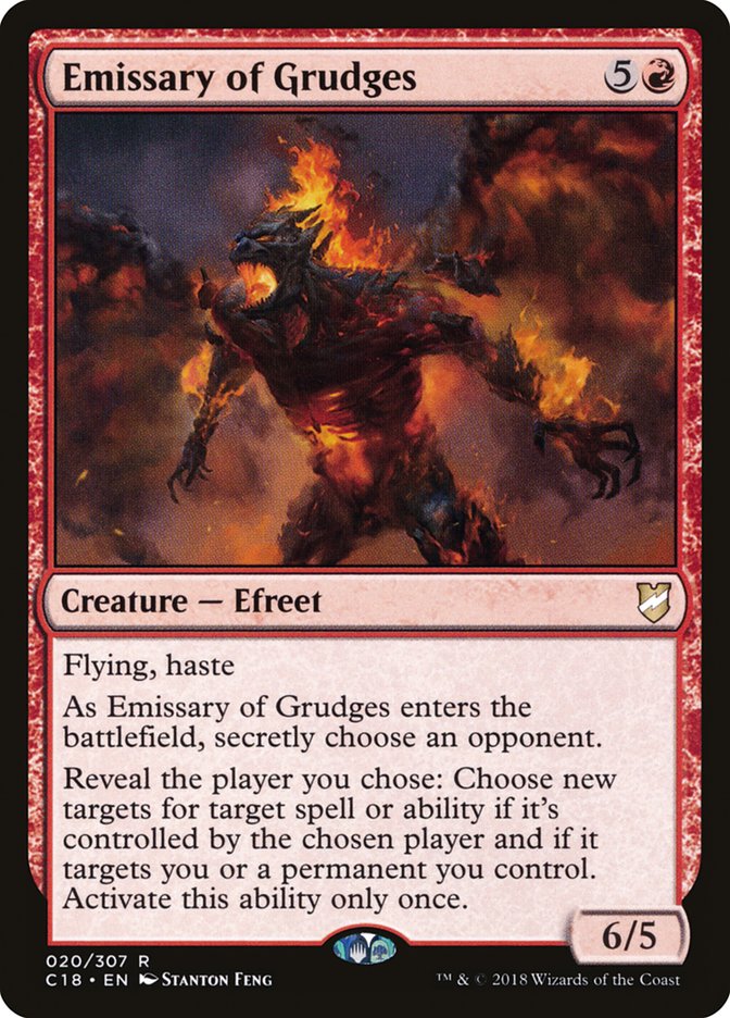 Emissary of Grudges [Commander 2018] | The Gaming Verse