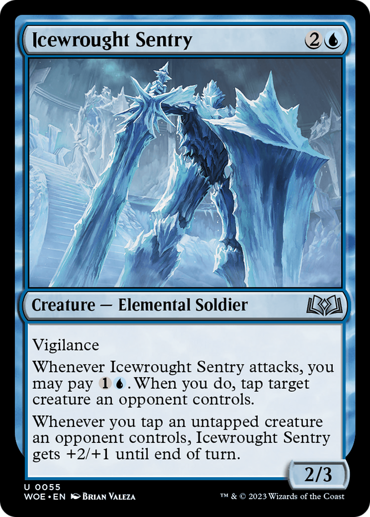 Icewrought Sentry [Wilds of Eldraine] | The Gaming Verse