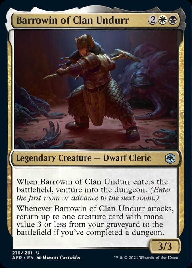 Barrowin of Clan Undurr [Dungeons & Dragons: Adventures in the Forgotten Realms] | The Gaming Verse