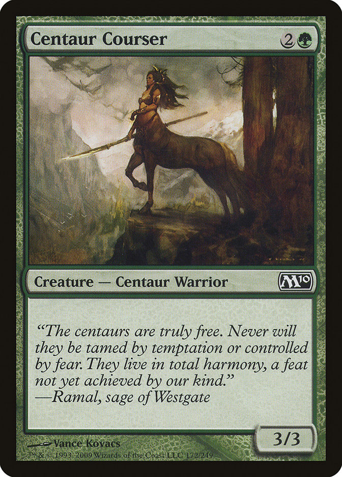 Centaur Courser [Magic 2010] | The Gaming Verse