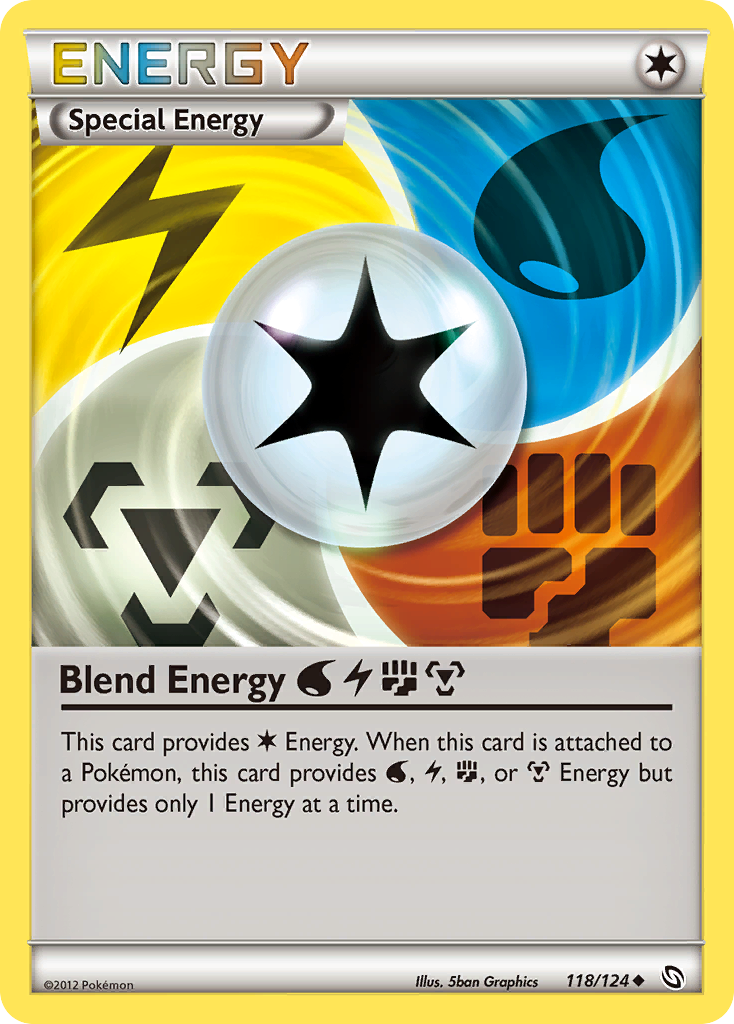 Blend Energy WaterLightningFightingMetal (118/124) [Black & White: Dragons Exalted] | The Gaming Verse