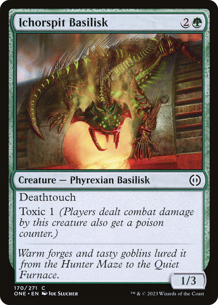 Ichorspit Basilisk [Phyrexia: All Will Be One] | The Gaming Verse