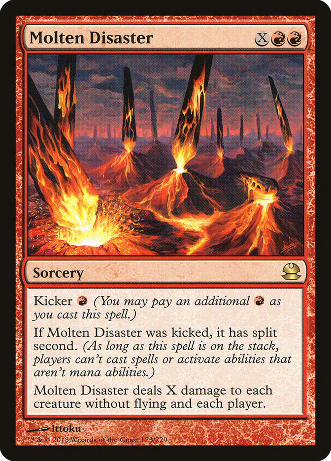 Molten Disaster [Modern Masters] | The Gaming Verse