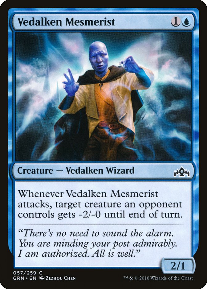 Vedalken Mesmerist [Guilds of Ravnica] | The Gaming Verse