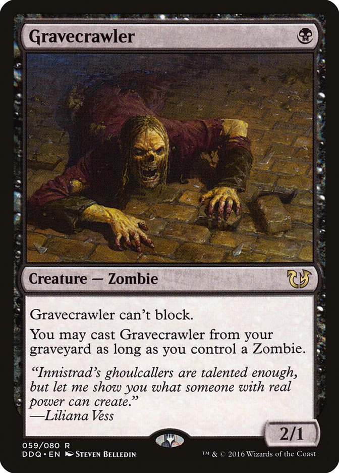 Gravecrawler [Duel Decks: Blessed vs. Cursed] | The Gaming Verse