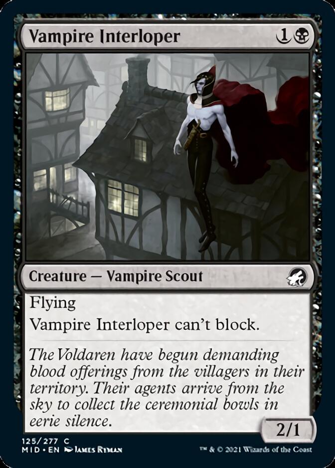 Vampire Interloper [Innistrad: Midnight Hunt] | The Gaming Verse