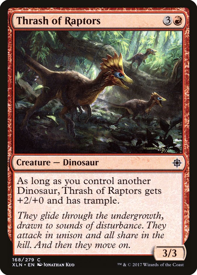 Thrash of Raptors [Ixalan] | The Gaming Verse