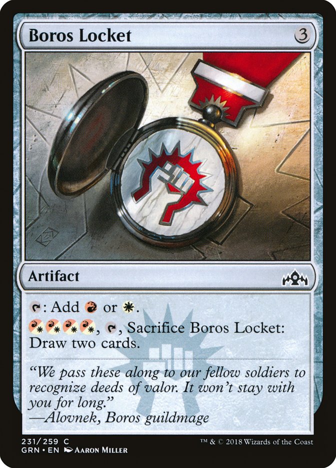 Boros Locket [Guilds of Ravnica] | The Gaming Verse