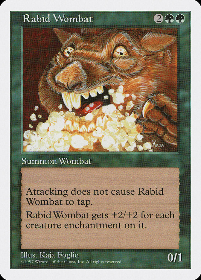 Rabid Wombat [Fifth Edition] | The Gaming Verse