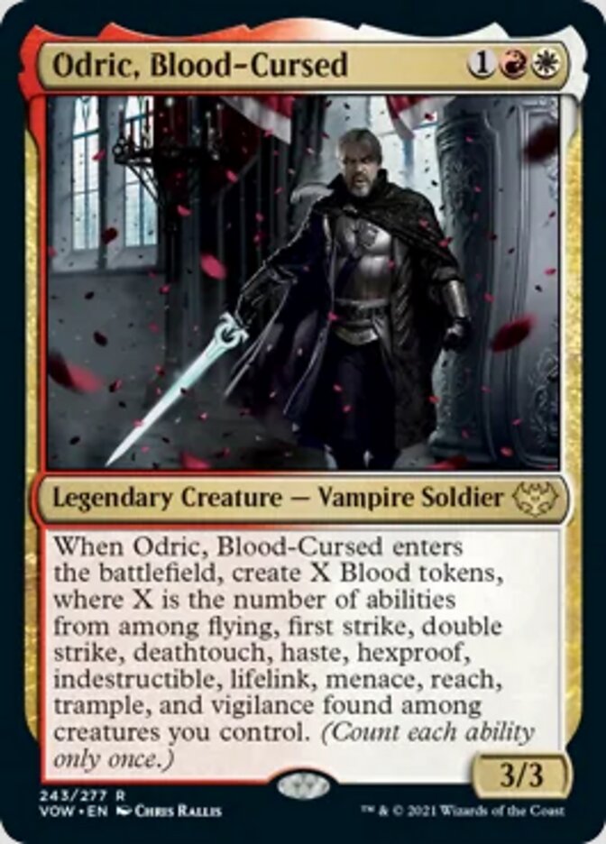 Odric, Blood-Cursed [Innistrad: Crimson Vow] | The Gaming Verse