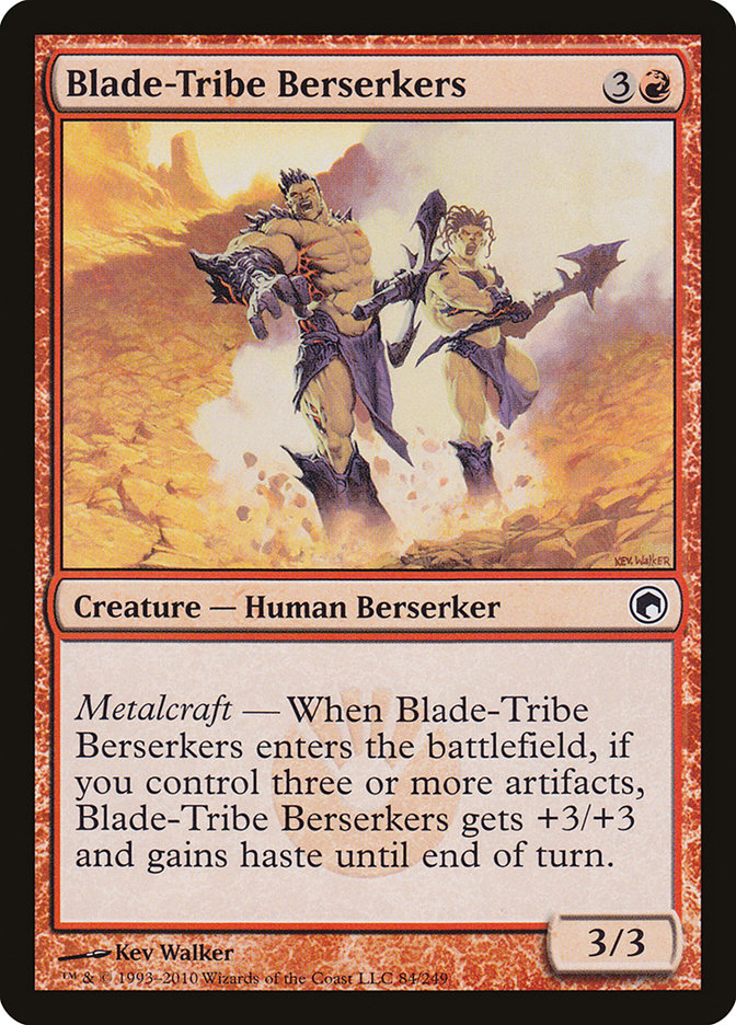 Blade-Tribe Berserkers [Scars of Mirrodin] | The Gaming Verse