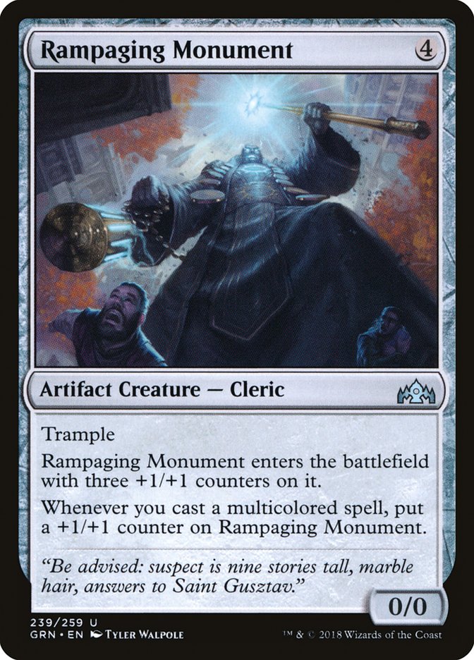 Rampaging Monument [Guilds of Ravnica] | The Gaming Verse