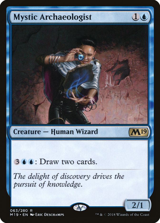 Mystic Archaeologist [Core Set 2019] | The Gaming Verse