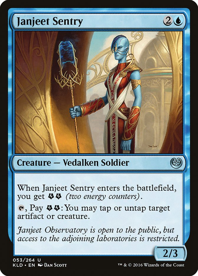 Janjeet Sentry [Kaladesh] | The Gaming Verse