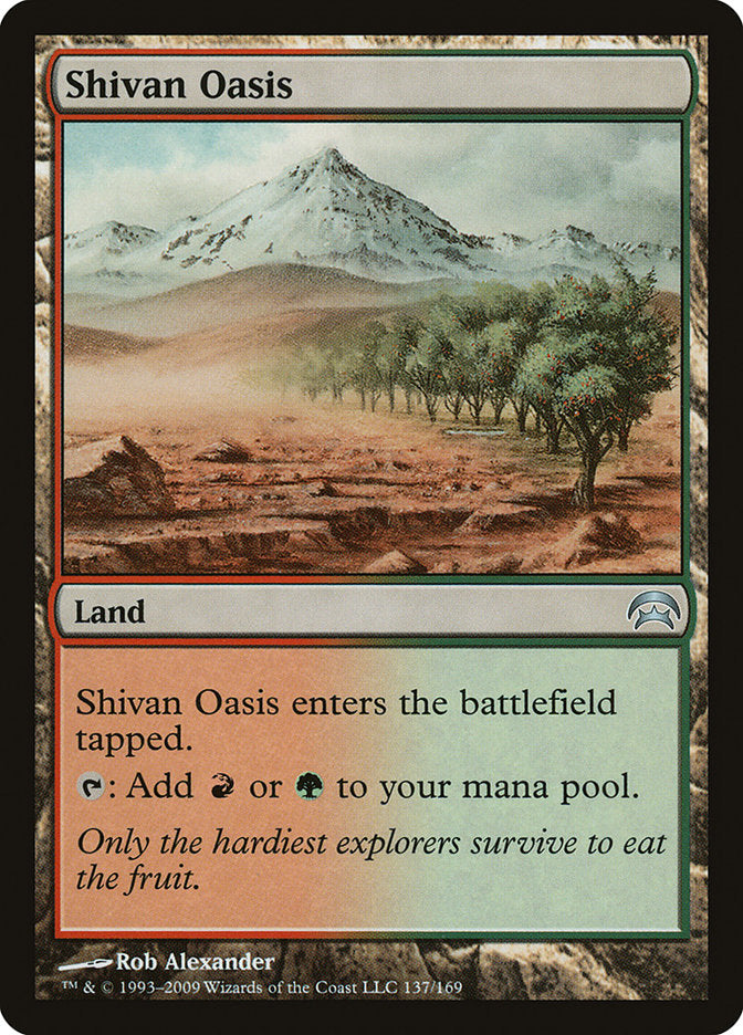 Shivan Oasis [Planechase] | The Gaming Verse